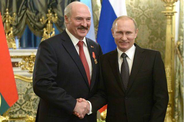 Путин и Лукашенко на переговорах в Петербурге обсудили интеграцию
