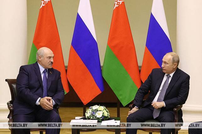 Лукашенко предлагает Путину до конца года решить все вопросы по Союзному государству