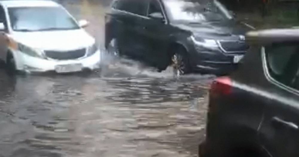 Москву снова затопило