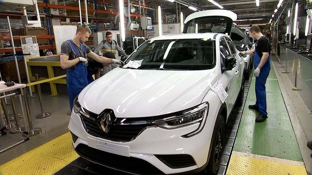 В Москве стартовало серийное производство Renault Arkana