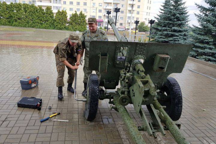 В Воронеже отреставрируют пушку, участвовавшую в обороне города
- Новости Воронежа