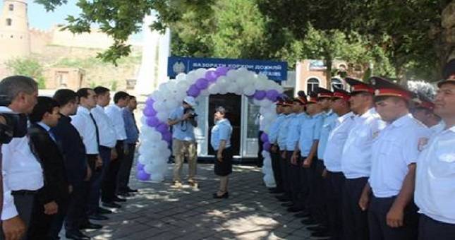 В Гиссарской крепости и в Турсунзаде открылись пункты туристической милиции