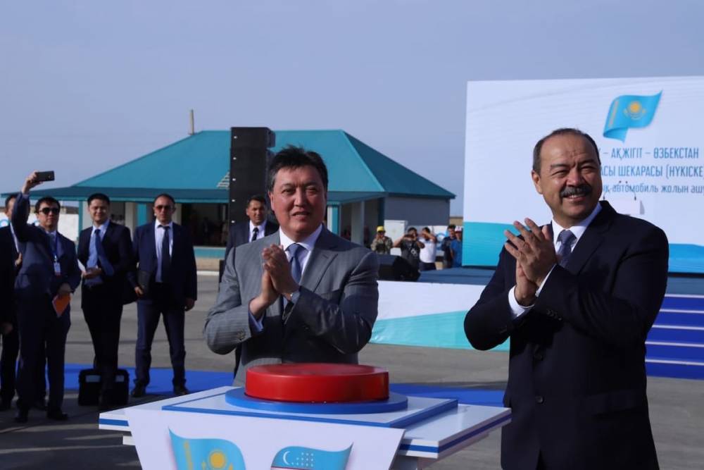 Автомагистраль, связывающую Казахстан с Узбекистаном, открыли в Мангистау