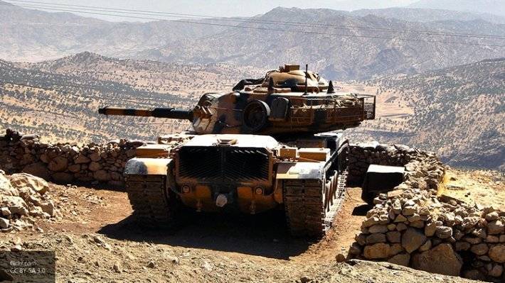 У северной границы Сирии замечен большой конвой армия Турции
