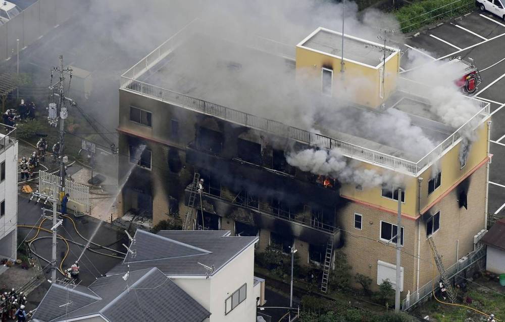 СМИ: число жертв поджога студии аниме в Киото достигло 12