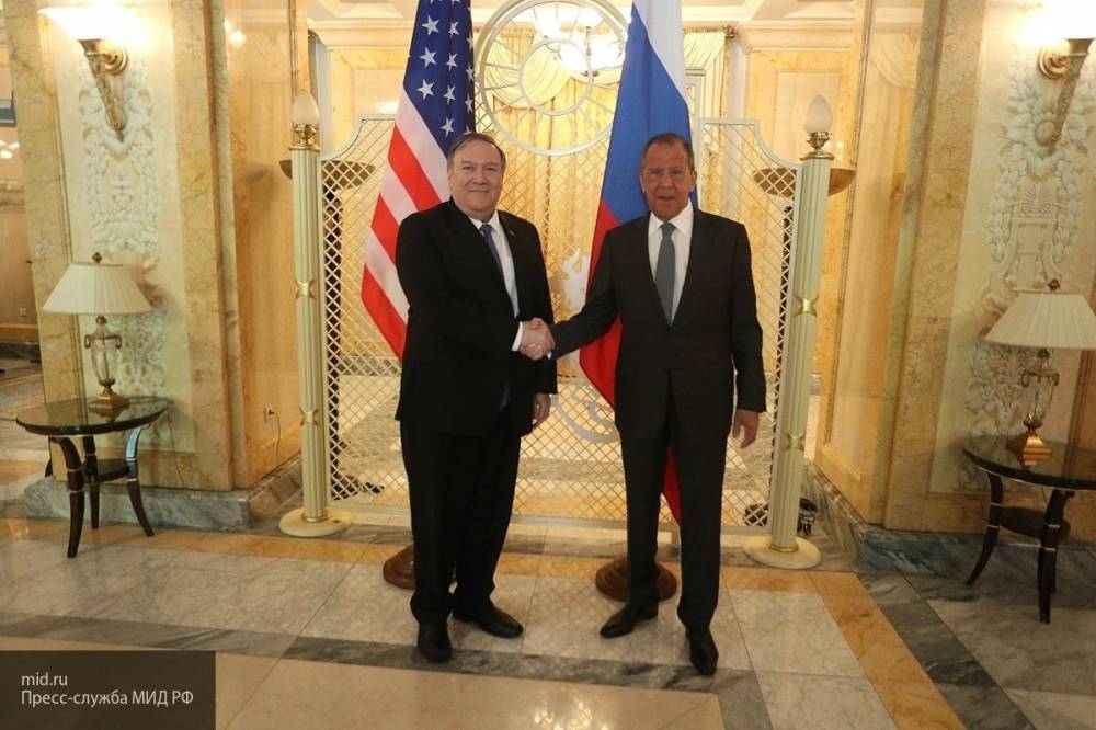 Россия и США прорабатывают возможную встречу Лаврова и Помпео в Таиланде