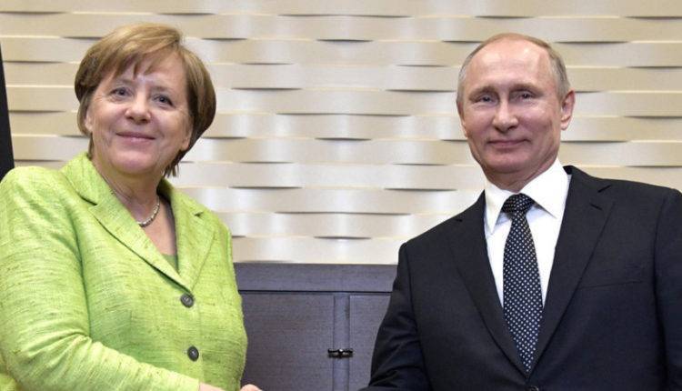 Путин позвонил Меркель и тепло поздравил ее с юбилеем