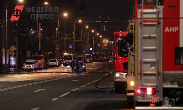 В ночь перед визитом Путина в Магнитогорске произошел пожар с эвакуацией более сотни людей | Челябинская область | ФедералПресс