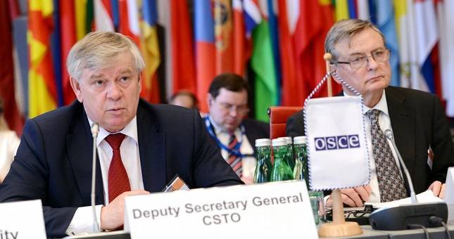 ОДКБ и ОБСЕ обсудили сотрудничество в Центрально-Азиатском регионе
