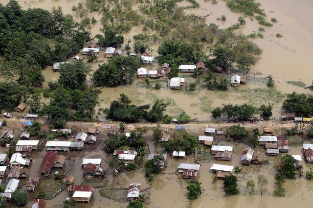 В Индии в зоне наводнения оказались почти 6 млн человек