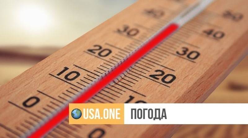 На США надвигается 40-градусная «волна жары»