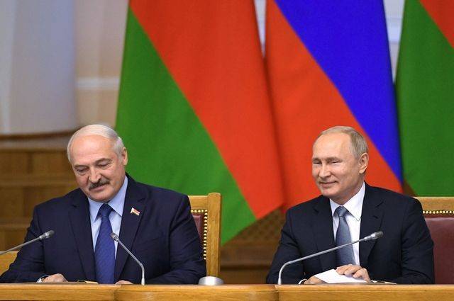 Путин рассчитывает на укрепление сотрудничества с Белоруссией