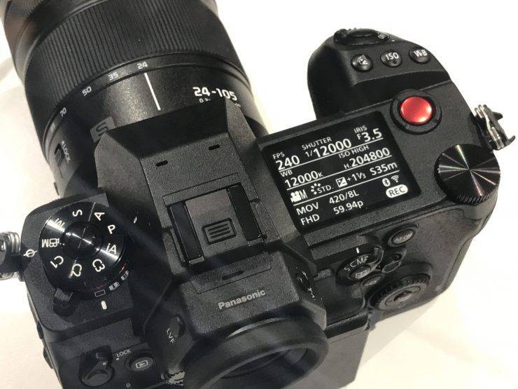 Panasonic представляет новую полнокадровую камеру S1H
