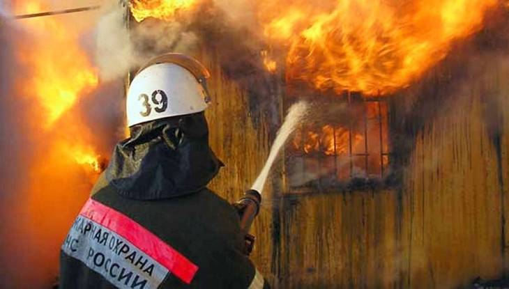 В Трубчевском районе при ночном пожаре погиб мужчина