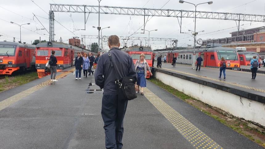 Электрички не ходят с Балтийского вокзала