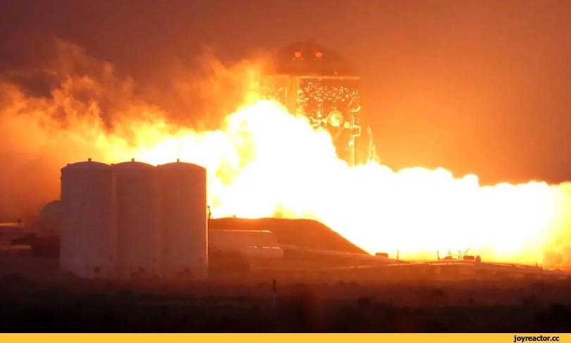 Илон Маск - Джонатан Макдауэлл - Американский космический корабль StarHopper для полетов на Марс загорелся во время испытаний (видео) - rusjev.net - США
