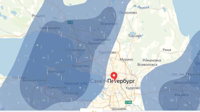 Синоптики: к выходным дожди должны покинуть Петербург
