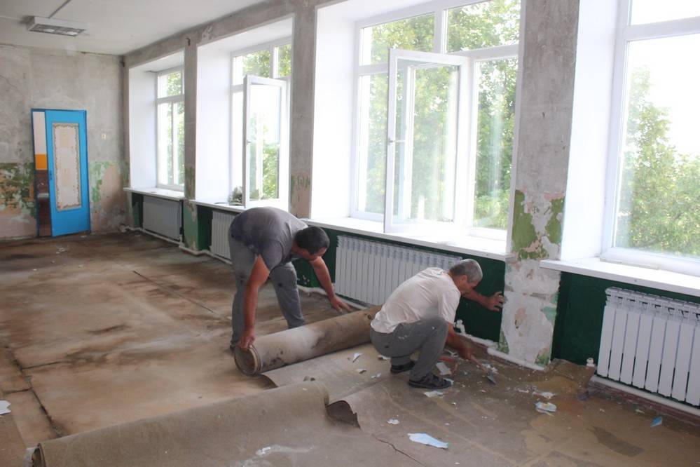 В Скопинском районе ремонтируют детский сад | РИА «7 новостей»