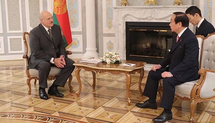 Лукашенко предложил Японии реализовать совместные инвестпроекты