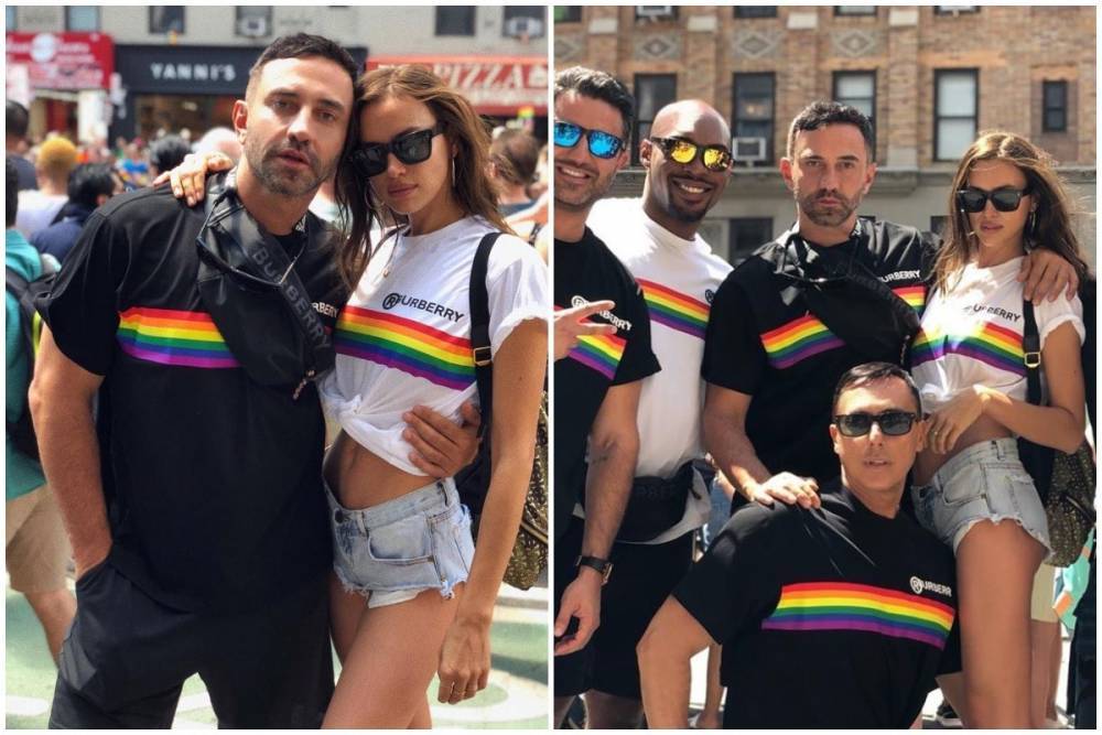 Ирина Шейк приняла участие в гей-параде в Нью-Йорке (фото, видео)