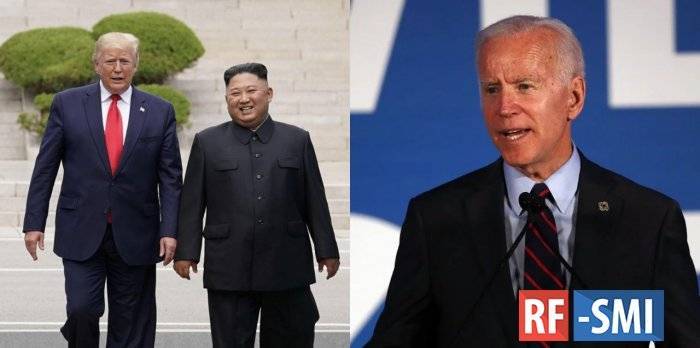 Джо Байден: Заигрывание Трампа с Ким Чен Ыном подрывает позицию США