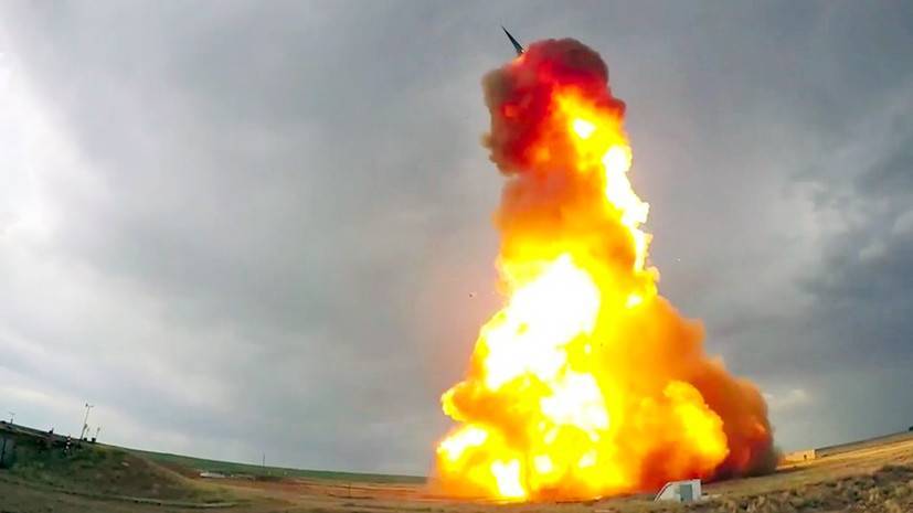 Опубликовано видео испытаний новой ракеты российской системы ПРО