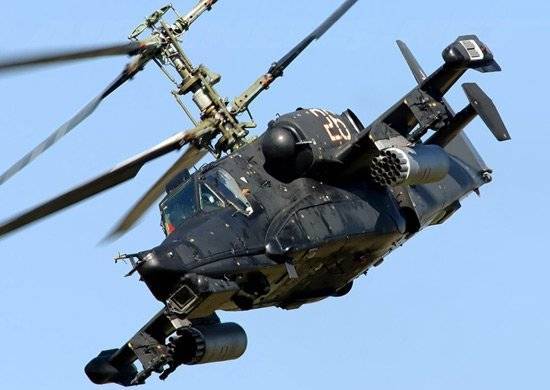 Вертолет Ка-52 «Аллигатор»получит управляемые ракеты от Ми-28НМ