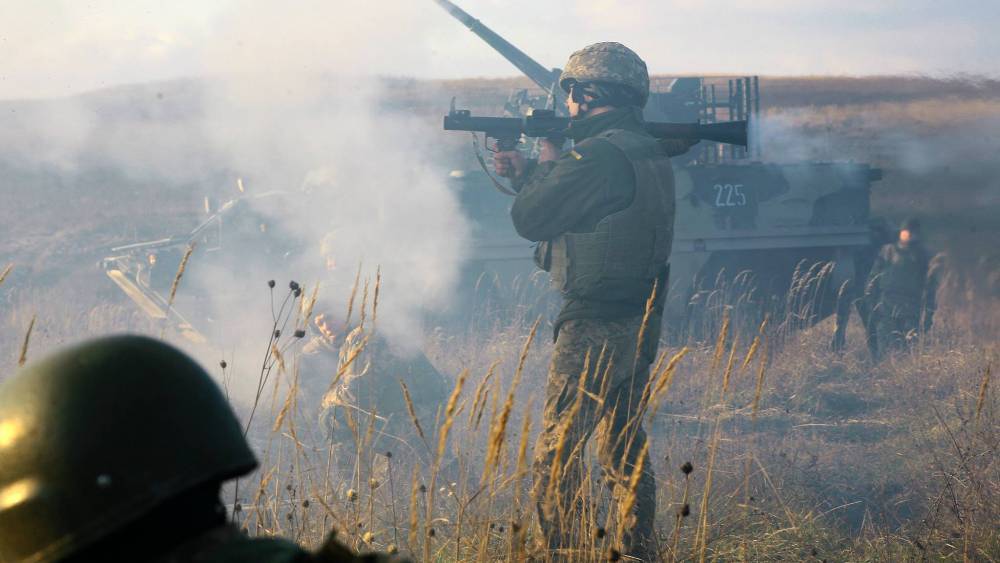 Каратели ВСУ ведут обстрел населённых пунктов Донецкой Народной Республики