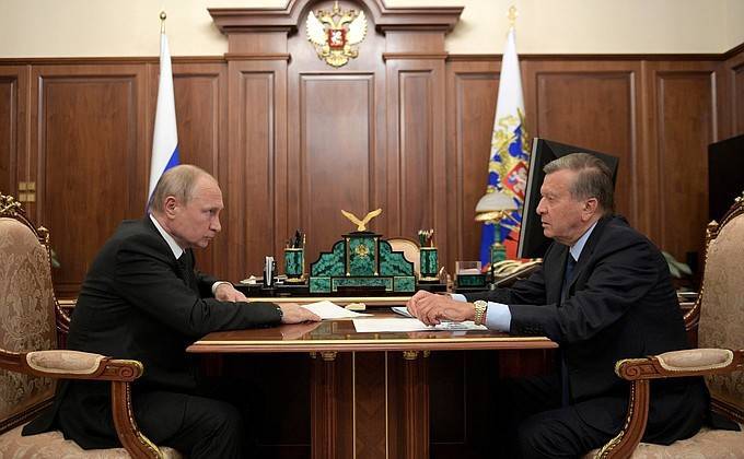 Встреча с&nbsp;председателем совета директоров ПАО «Газпром» Виктором Зубковым