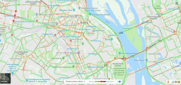 Масштабные пробки и аварии сковали Киев. Какие улицы стоит объезжать 2 июля