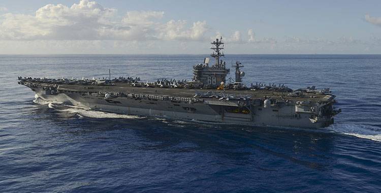 Американский флот готовится к войне