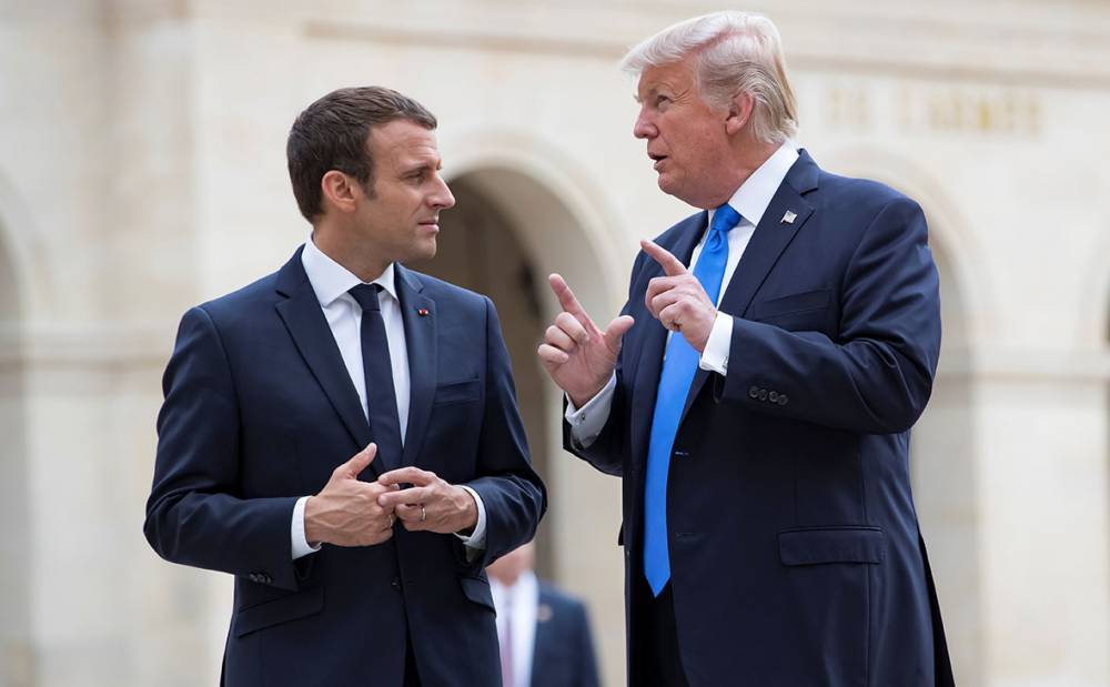 Лидера США и Франции обсудили ситуацию вокруг Ирана