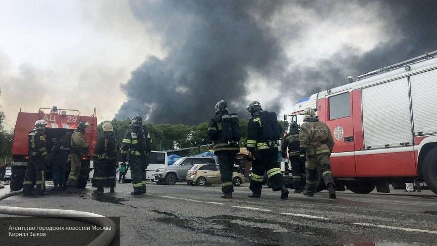Причину крупного пожара на ТЭЦ в Мытищах назвали в Совете безопасности