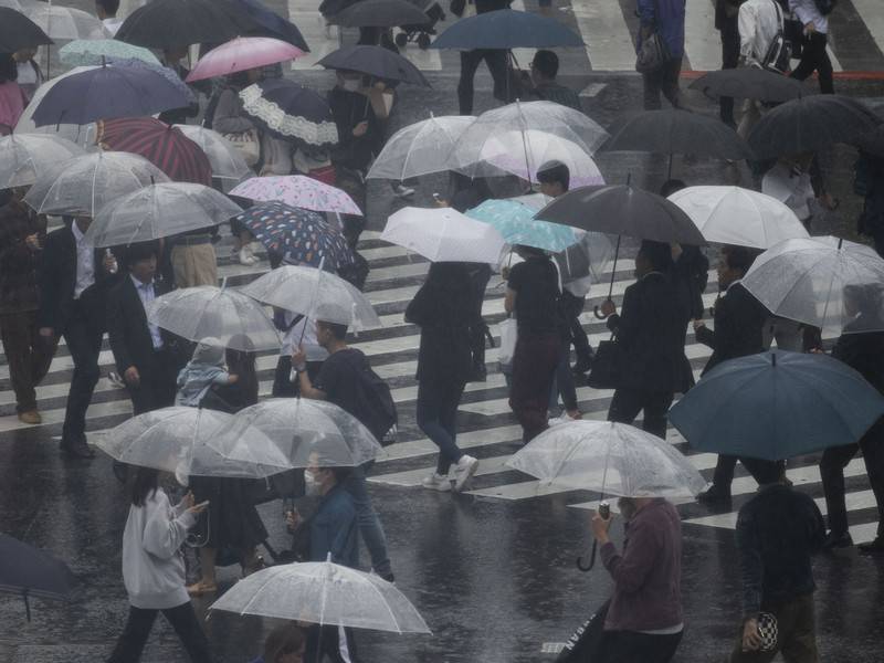 Наивысший уровень опасности объявлен в Японии из-за ливней