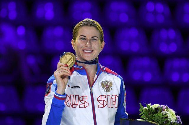 Дериглазова стала пятикратной чемпионкой мира по фехтованию