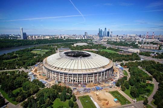 Крупнейший в Европе теннисный клуб откроют в «Лужниках» в 2020 году