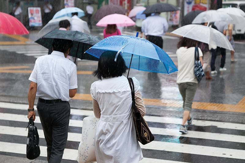 Японию затопило: власти объявили наивысший уровень погодной опасности