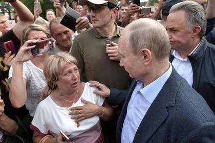 Визит Путина в затопленный Тулун скрыли от местных жителей