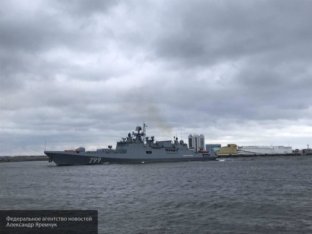 Видео ракетных стрельб в Черном море появилось в сети