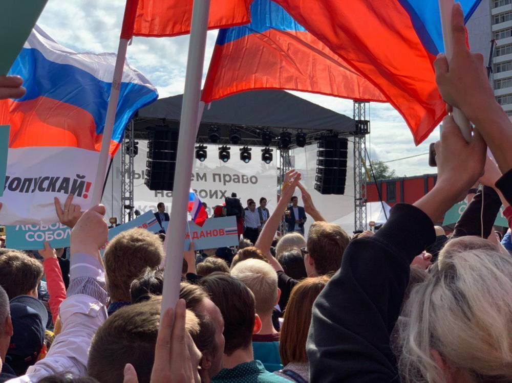 Независимые кандидаты на выборы в Мосгордуму требуют встречи с Собяниным