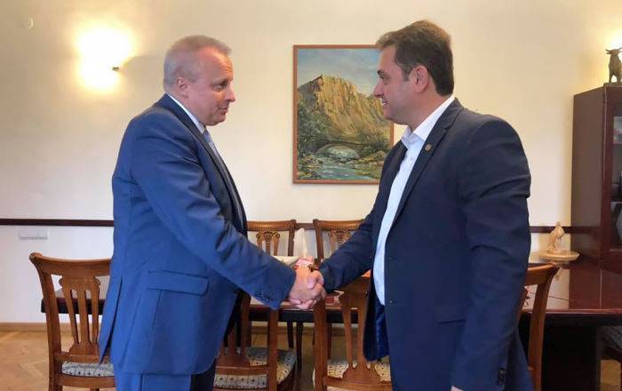 Посол России в Армении обсудил сотрудничество с губернатором Тавушской области