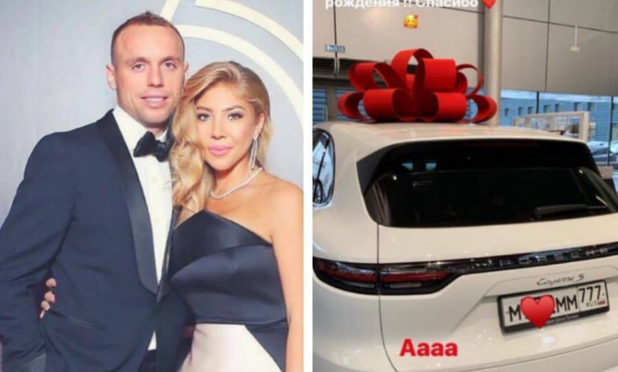Бывшей жене Дениса Глушакова подарили автомобиль за 43 млн тенге (фото)