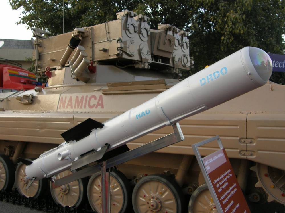 Индия провела испытания противотанковых ракет