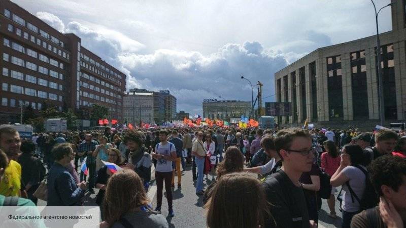 МВД сообщило, сколько людей собрал митинг на проспекте Сахарова в Москве
