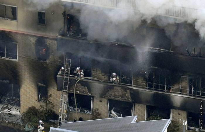 Число погибших в результате поджога студии Kyoto Animation достигло 23