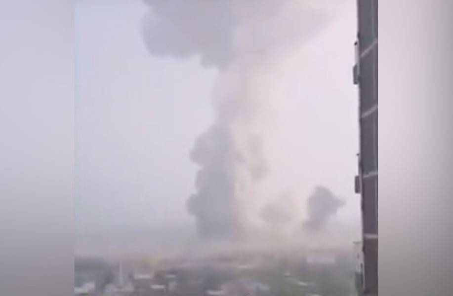 Взрыв прогремел на газоперерабатывающем заводе в Китае