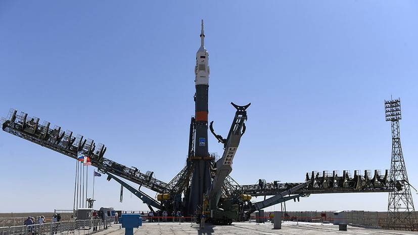 Новый экипаж МКС стартует с космодрома Байконур — РТ на русском