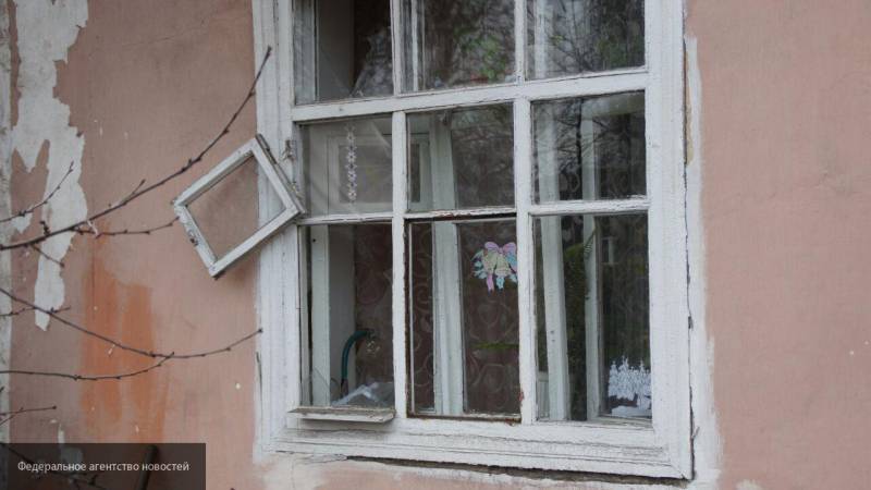 Опубликовано видео обстрела жилого массива города Первомайск на территории ЛНР