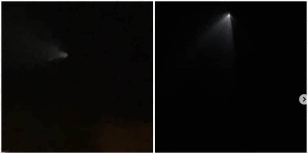 Казахстанцев сильно удивил светящийся летающий объект в ночном небе (видео)