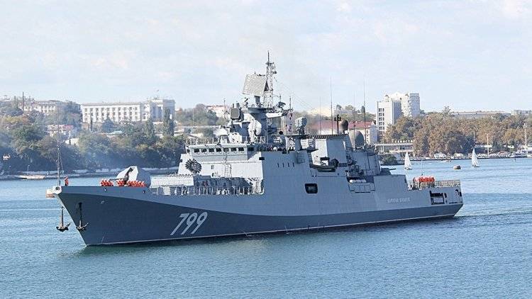 Опубликована видеозапись ракетных стрельб в Черном море
